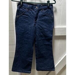 Maverick 80S AUTOMATICS Deadstock Denim Blue Western Jeans  Boys 8 Husky